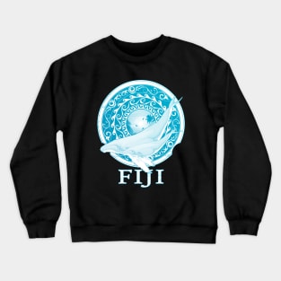 Humpack Whales Shield of Fiji Crewneck Sweatshirt